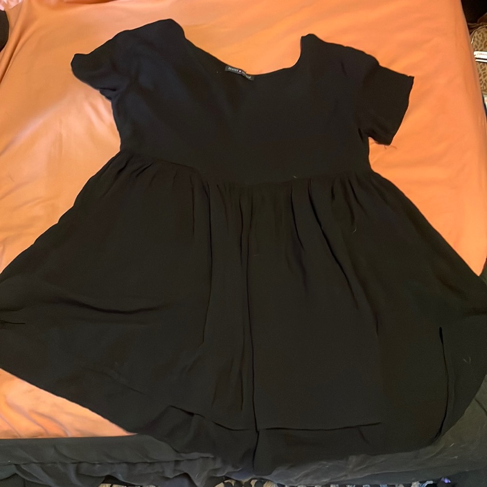 Black Babydoll Top